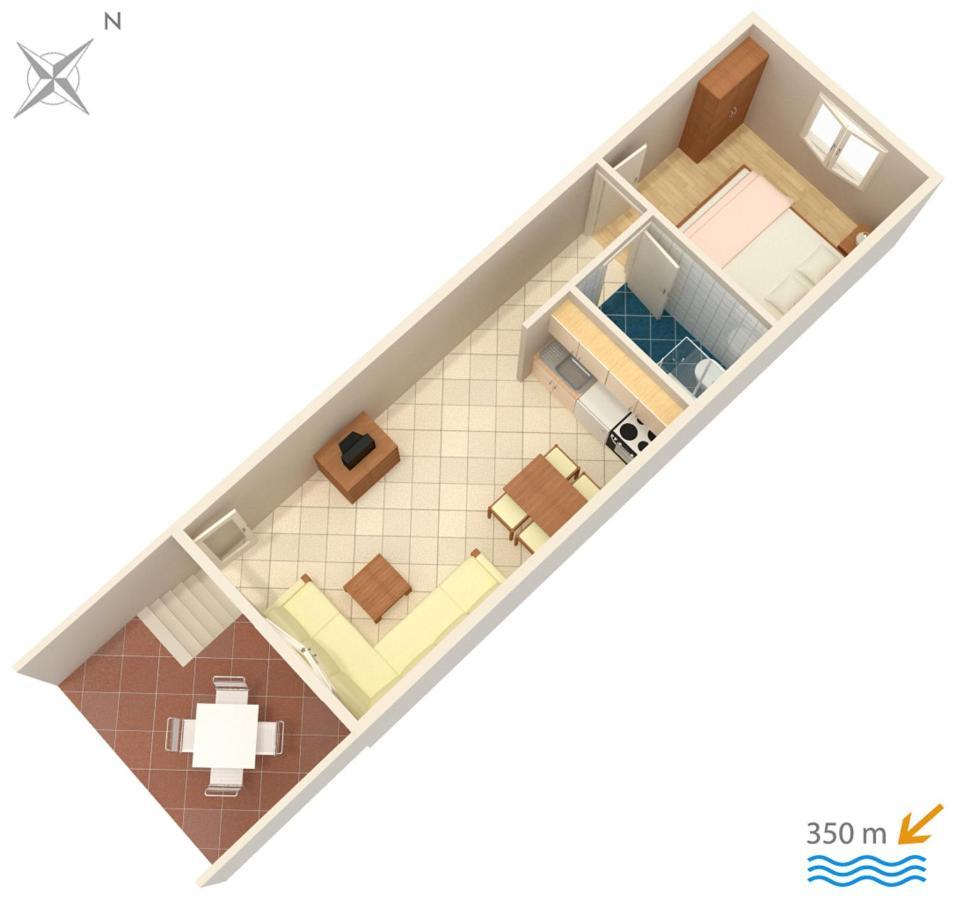 Apartments With A Parking Space Povljana, Pag - 227 Екстериор снимка
